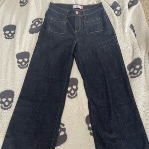 NWOT Dark Cabi Trouser-Leg Jeans